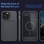 Apple iPhone 13 Pro Max Stratum 360 Degree Protection Case with Magnetic Protector by Caseology - ACS03599 - Ash Gray - Image 2