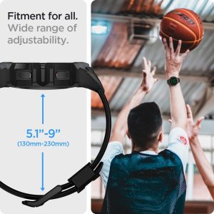 Galaxy Watch 5 / Galaxy Watch 4 Band & Case for 44 mm Rugged Armor Pro - ACS03164 / ACS05392 - Charcoal Gray - Image 2