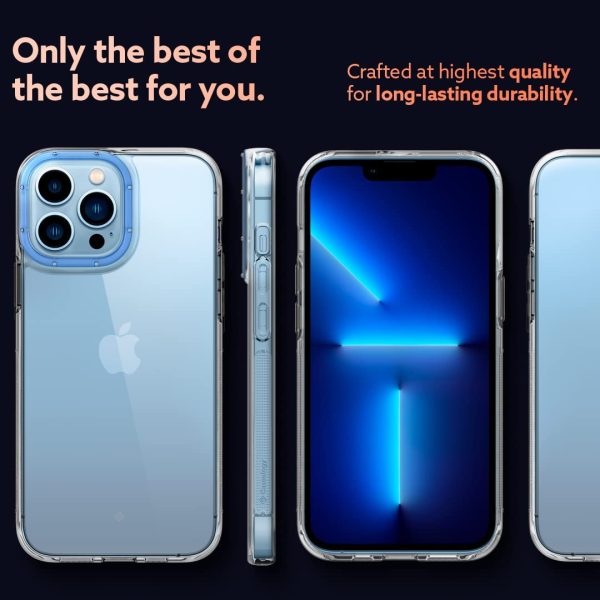 Apple iPhone 13 Pro Max Skyfall Clear Case by Caseology - ACS03902 - Royal Sky Blue - Image 7