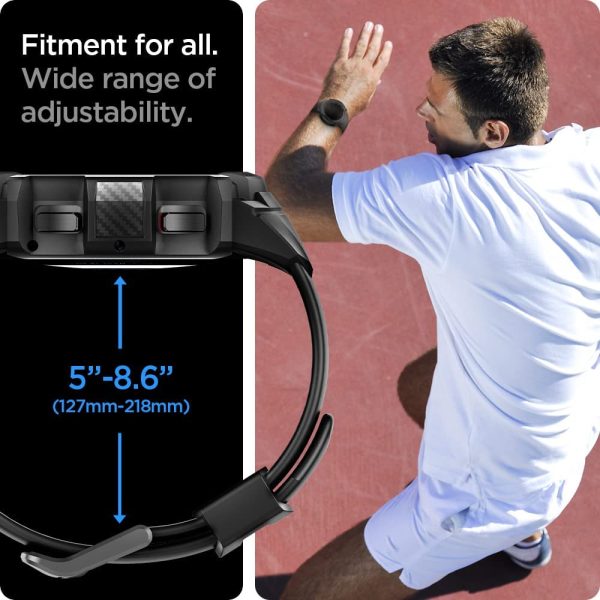 Galaxy Watch 4 Classic Band & Case for 42 mm Rugged Armor Pro - ACS03833 - Matte Black - Image 5