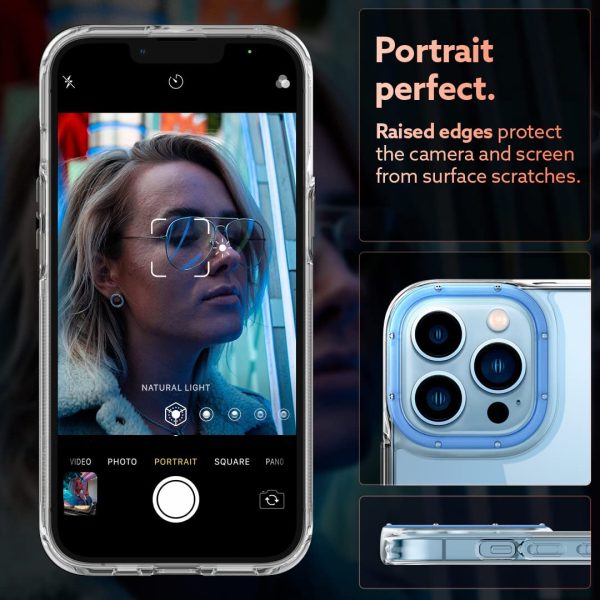 Apple iPhone 13 Pro Max Skyfall Clear Case by Caseology - ACS03902 - Royal Sky Blue - Image 5