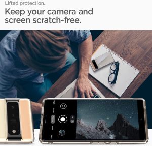 Google Pixel 6 Pro Ultra Hybrid Case by Spigen ACS03457 - Crystal Clear - Image 7