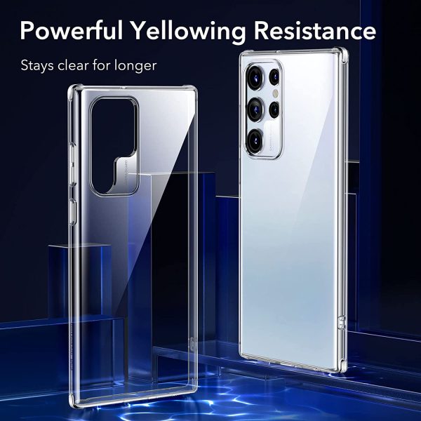 Galaxy S22 Ultra Project Zero Silicon Back Case by ESR – Crystal Clear - Image 7
