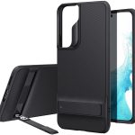 Galaxy S22 Air Shield Boost Back Case with Kickstand by ESR – Black - BIS