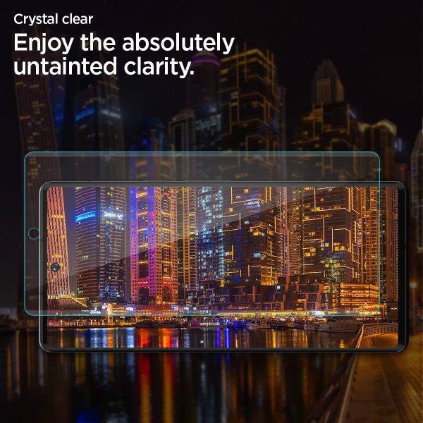 Google Pixel 6 Pro NeoFlex Protector Pack of 2 Case Friendly by Spigen AFL03643 - Crystal Clear - Image 3