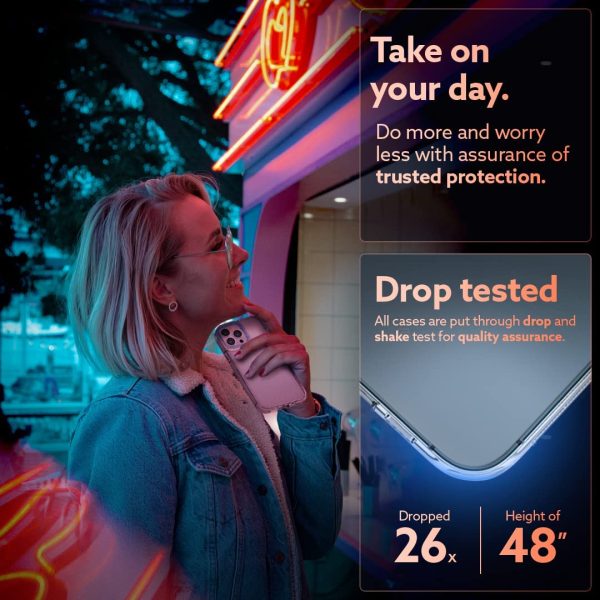 Apple iPhone 13 Pro Max Skyfall Clear Case by Caseology - ACS03902 - Royal Sky Blue - Image 4