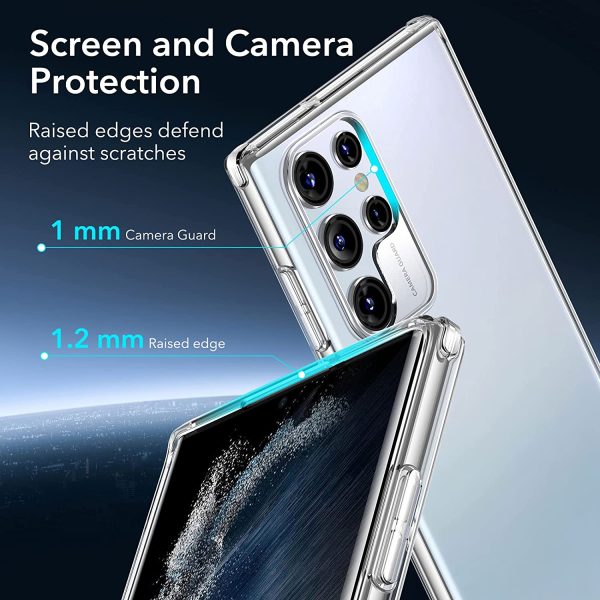 Galaxy S22 Ultra Project Zero Silicon Back Case by ESR – Crystal Clear - Image 6