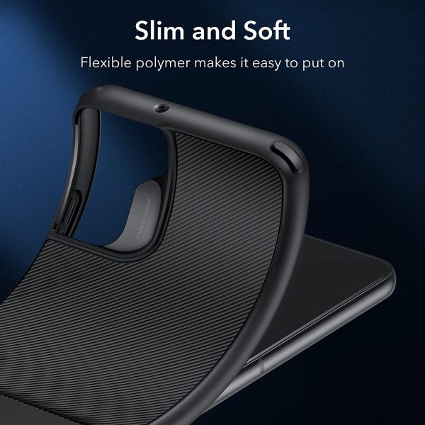 Galaxy S22 Air Shield Boost Back Case with Kickstand by ESR – Black - BIS - Image 5