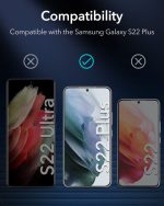 Galaxy S22 Plus Liquid Skin Screen Protector Pack of 3 – Crystal Clear - Image 4