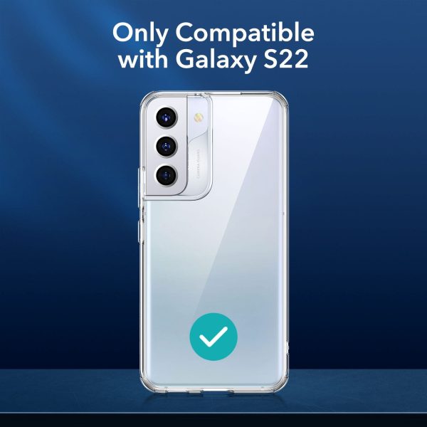 Galaxy S22 Plus Project Zero Silicon Back Case by ESR – Crystal Clear - Image 9