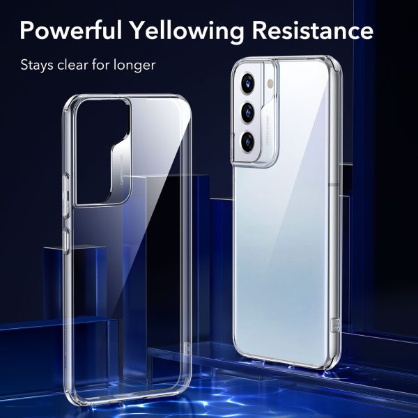 Galaxy S22 Plus Project Zero Silicon Back Case by ESR – Crystal Clear - Image 8
