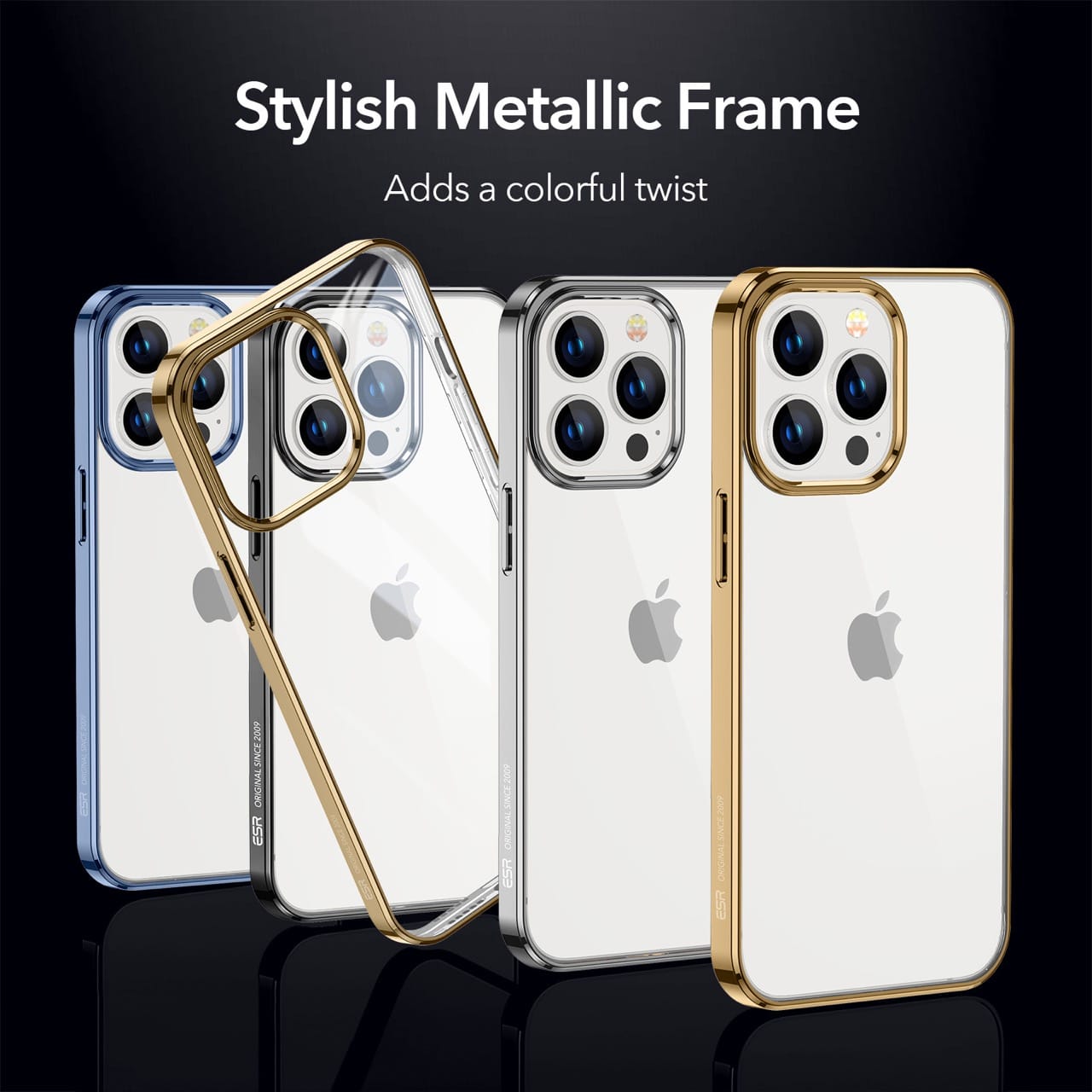 iPhone all Models Gold Platted Shock Proof Case Buy in Pakistan –