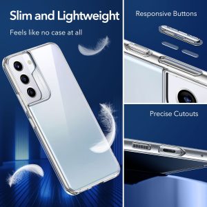 Galaxy S22 Plus Project Zero Silicon Back Case by ESR – Crystal Clear - Image 7
