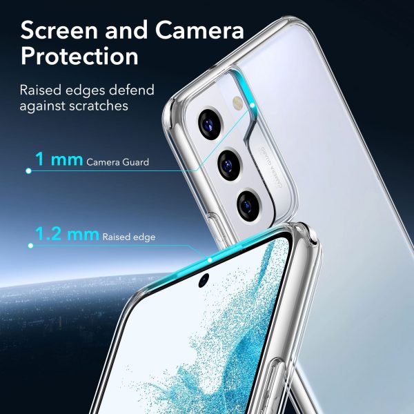 Galaxy S22 Plus Project Zero Silicon Back Case by ESR – Crystal Clear - Image 6