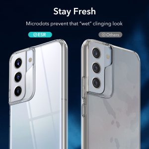 Galaxy S22 Plus Project Zero Silicon Back Case by ESR – Crystal Clear - Image 4
