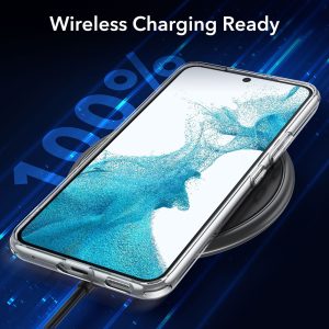 Galaxy S22 Plus Project Zero Silicon Back Case by ESR – Crystal Clear - Image 3
