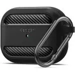 Apple AirPods Pro (2019) Case Spigen Rugged Armor - Matte Black - ASD00540