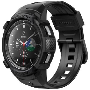 Galaxy Watch 4 Classic Band & Case for 46 mm Rugged Armor Pro - ACS03832 - Matte Black