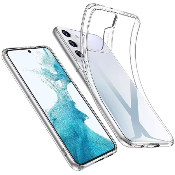 s22 plus project zero.jpg Galaxy S22 Plus Project Zero Silicon Back Case by ESR – Crystal Clear - Image 1