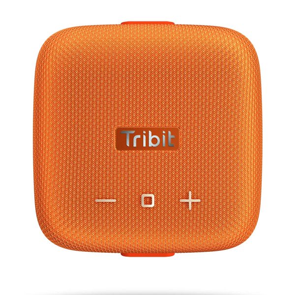 Tribit StormBox Micro 360° Full Surround Sound, Enhanced Bass, Wireless Dual Pairing, IPX7 Waterproof, 10-Hour Playtime - Orange - Image 1