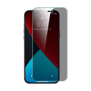 Apple iPhone 12 Pro Max Privacy Screen Shield Glass Protector 1 PACK with Easy Installation Frame by ESR