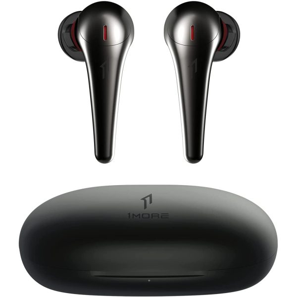 1More Comfobuds Pro Bluetooth 5.0 Earbuds, Hybird Active Noise Cancelling Earphones, Stereo Premium Sound in Ear Headphone with 6 Mics ENC for Clear Call and Deep Bass Fast Charging - Black - Image 1