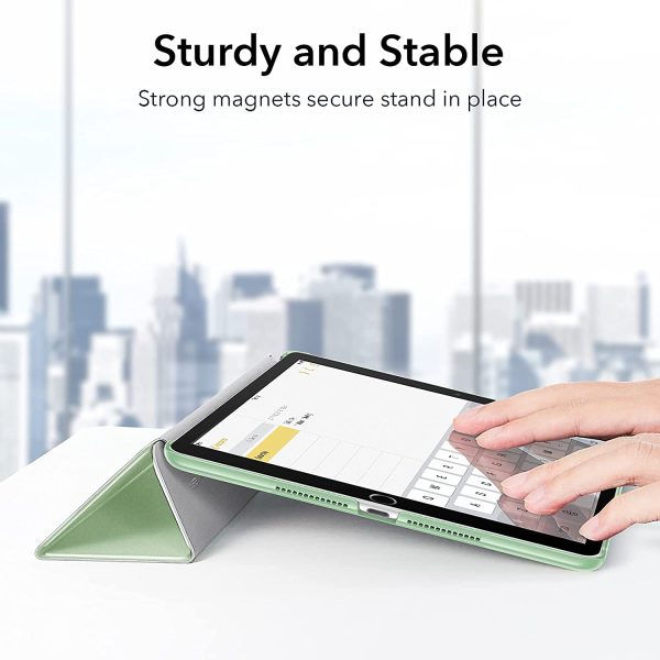 iPad 9th Gen 2021 Ascend Trifold Hard Smart Case by ESR - Light Green also for iPad 8th Gen / iPad 7th Gen 2019 - Image 6