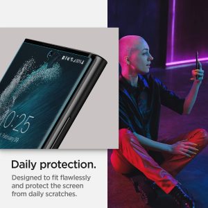Galaxy S22 Ultra Neo Flex HD Flexible Protector - 2 PACK - AFL04137 - Clear - Image 6