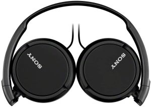 Sony ZX Series Wired On-Ear Headphones with Mic - Black - MDR-ZX310AP - Image 2