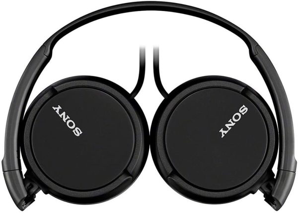 Sony ZX Series Wired On-Ear Headphones with Mic - Black MDR-ZX110AP - Image 4