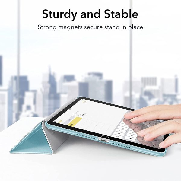 iPad 9th Gen 2021 Ascend Trifold Hard Smart Case by ESR - Light Blue also for iPad 8th Gen / iPad 7th Gen 2019 - Image 5
