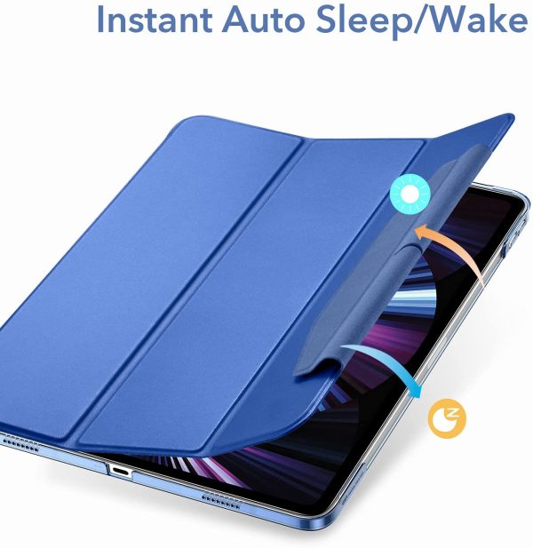 iPad Pro 11 2021 Ascend Trifold Hard Smart Case by ESR - Navy Blue - Image 7