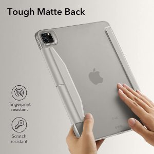iPad Pro 11 2021 Ascend Trifold Hard Smart Case by ESR - Silver Gray - Image 6