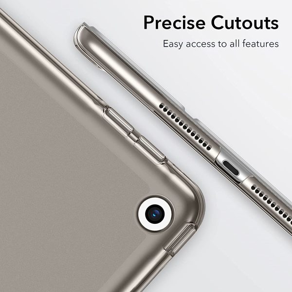 71VbGt6cuTL._AC_SL1500_ iPad 9th Gen 2021 Ascend Trifold Hard Smart Case by ESR - Silver Gray also for iPad 8th Gen / iPad 7th Gen 2019 - Image 5