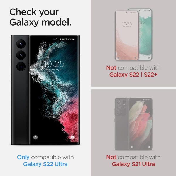 71z+Z5o8s9L._AC_SL1200_ Galaxy S22 Ultra Neo Flex HD Flexible Protector - 2 PACK - AFL04137 - Clear - Image 5