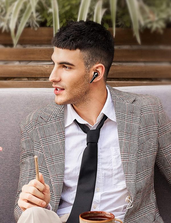 1More Comfobuds Pro Bluetooth 5.0 Earbuds, Hybird Active Noise Cancelling Earphones, Stereo Premium Sound in Ear Headphone with 6 Mics ENC for Clear Call and Deep Bass Fast Charging - Black - Image 8