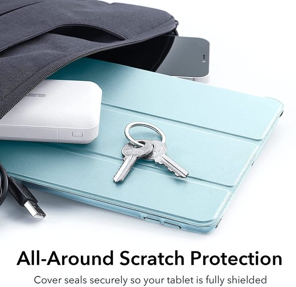 iPad 9th Gen 2021 Ascend Trifold Hard Smart Case by ESR - Light Blue also for iPad 8th Gen / iPad 7th Gen 2019 - Image 6