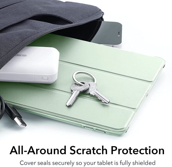 iPad 9th Gen 2021 Ascend Trifold Hard Smart Case by ESR - Light Green also for iPad 8th Gen / iPad 7th Gen 2019 - Image 5