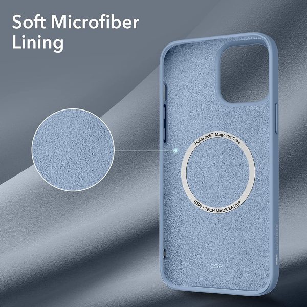 Apple iPhone 13 Pro MagSafe Cloud Super Soft Case by ESR - Sierra Blue - Image 8