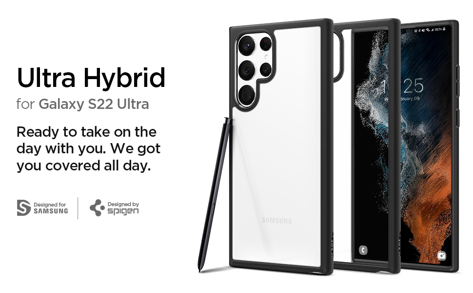 Spigen Case Ultra Hybrid Samsung Galaxy S24 Ultra Matte Black