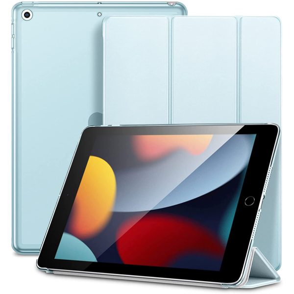 iPad 9th Gen 2021 Ascend Trifold Hard Smart Case by ESR - Light Blue also for iPad 8th Gen / iPad 7th Gen 2019 - Image 1