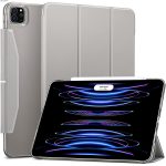 iPad Pro 11 2021 Ascend Trifold Hard Smart Case by ESR - Silver Gray