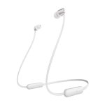 Sony Wireless in-Ear Headset/Headphones with Mic for Phone Call - White WI-C310