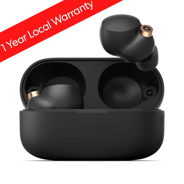 wf-1000xm4-black-local-warranty Sony WF-1000XM4 Industry Leading Noise Canceling Truly Wireless Earbud Headphones - Black - Local Warranty Variant - Image 1