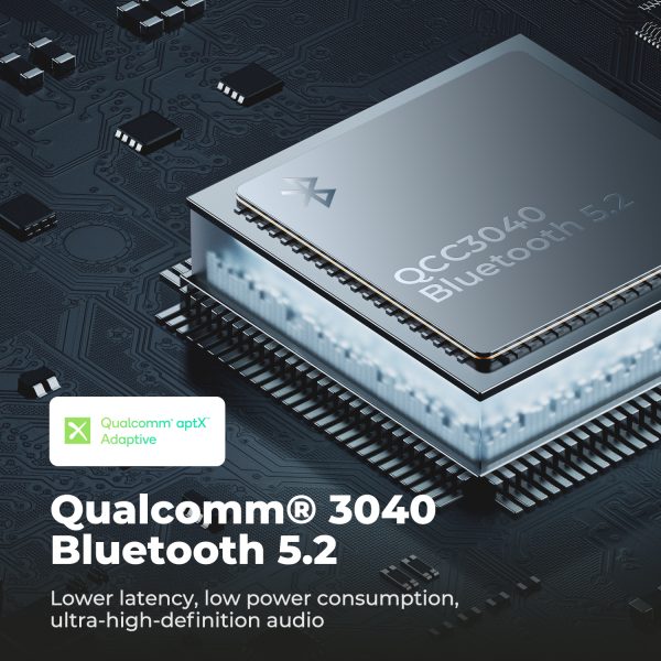 SoundPEATS Mini Pro Hybrid Active Noise Cancelling Wireless Earbuds, Bluetooth 5.2 Headphones with ANC, QCC3040, aptX Adaptive - Black - AMT - Image 3