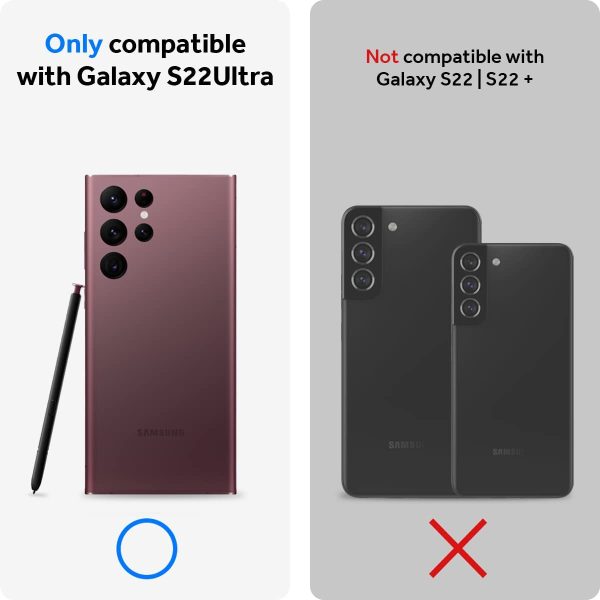 Galaxy S22 Ultra Parallax Protective Case by Caseology - Midnight Green - ACS03942 - Image 8