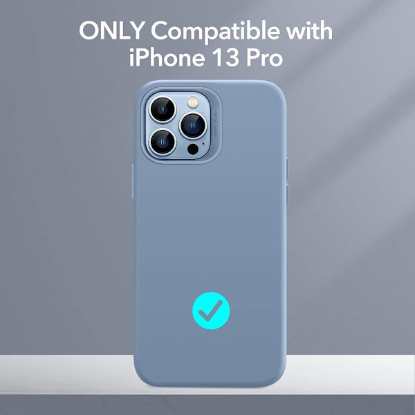 Apple iPhone 13 Pro Cloud Super Soft Case by ESR - Sierra Blue - Image 8