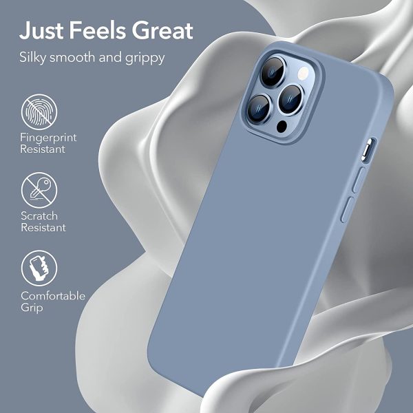 Apple iPhone 13 Pro Max Cloud Super Soft Case by ESR - Sierra Blue - Image 2
