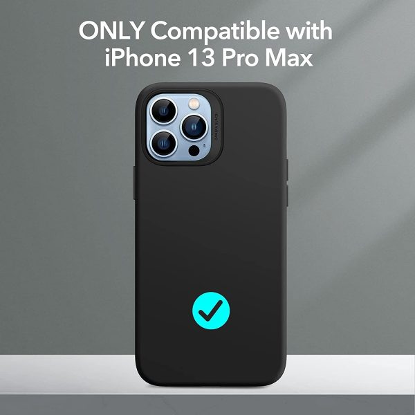 Apple iPhone 13 Pro Max Cloud Super Soft Case by ESR - Black - Image 9