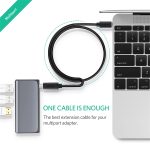 UGREEN USB Type C Extension Cable - Extender Male to Female USB 3.2(10Gbps) Fast Charging Thunderbolt 3 Compatible - 1.5 feet - 0.5m - 40574 - Image 5